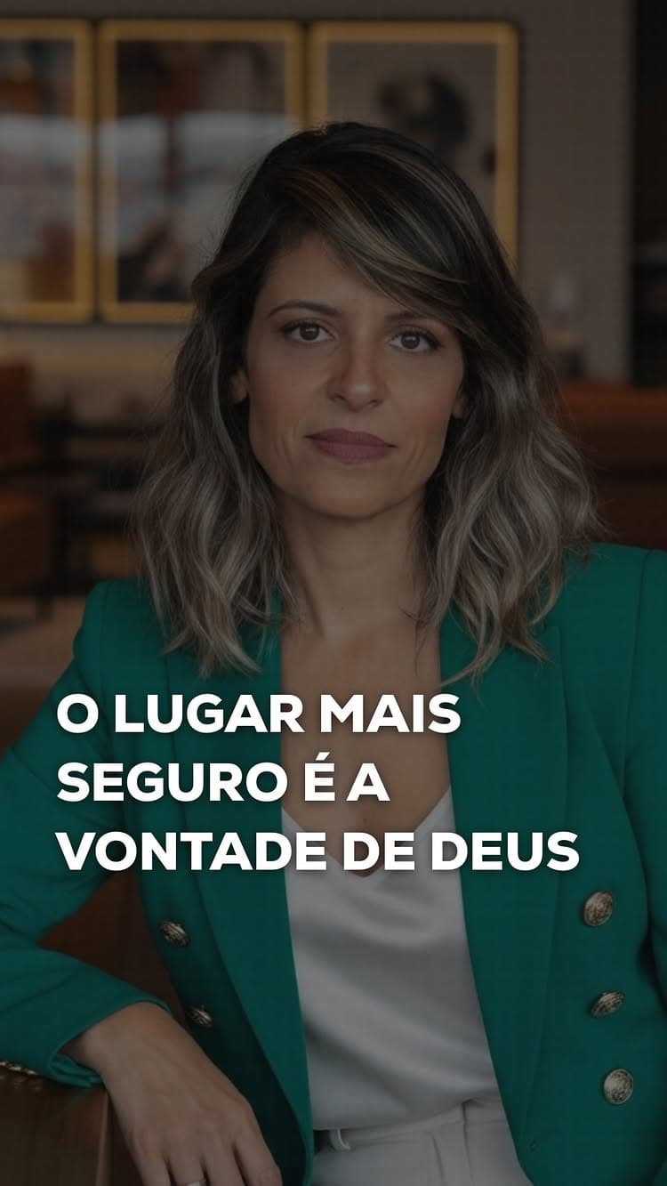 O lugar mais seguro do mundo é debaixo da vontade de Deus.