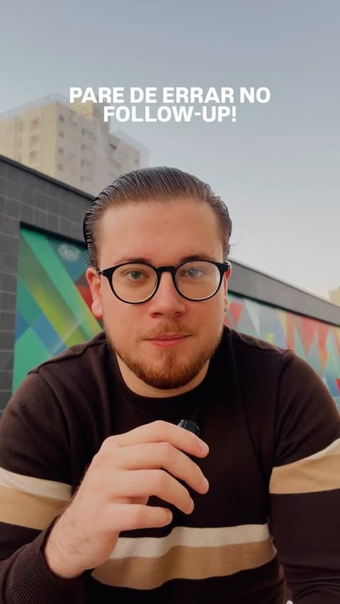 🔴 PARE DE ERRAR NO FOLLOW-UP!⠀
⠀
Clique no link da bio e tenha acesso a uma das maiores referências em ESTRUTURAÇÃO COMERCIAL de negócios!